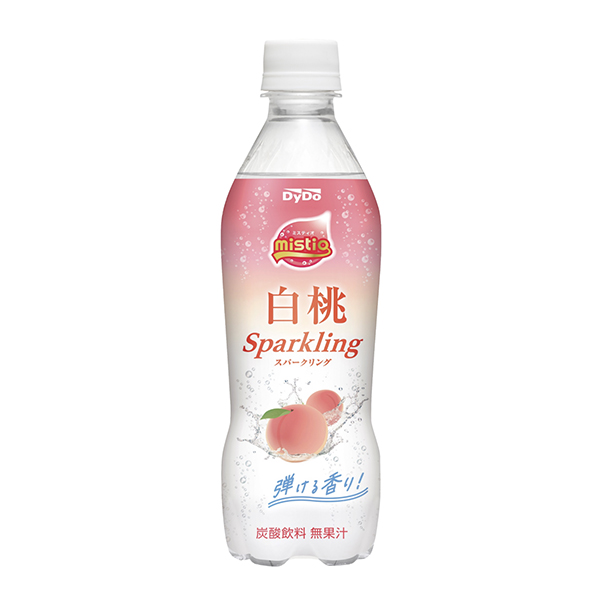 ミスティオ＜白桃スパークリング＞（ダイドードリンコ）2025年6月16日発売