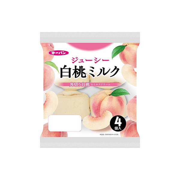 ジューシー白桃ミルク（第一屋製パン）2025年7月1日発売