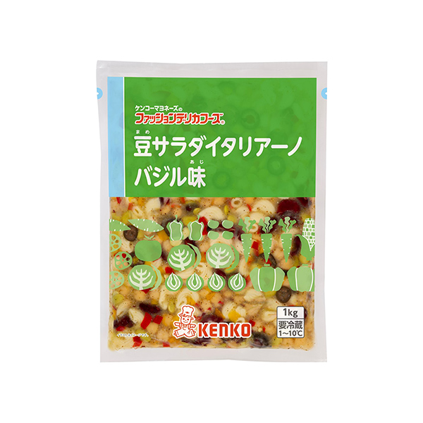 豆サラダイタリアーノ＜バジル味＞（ケンコーマヨネーズ）2025年7月1日発売