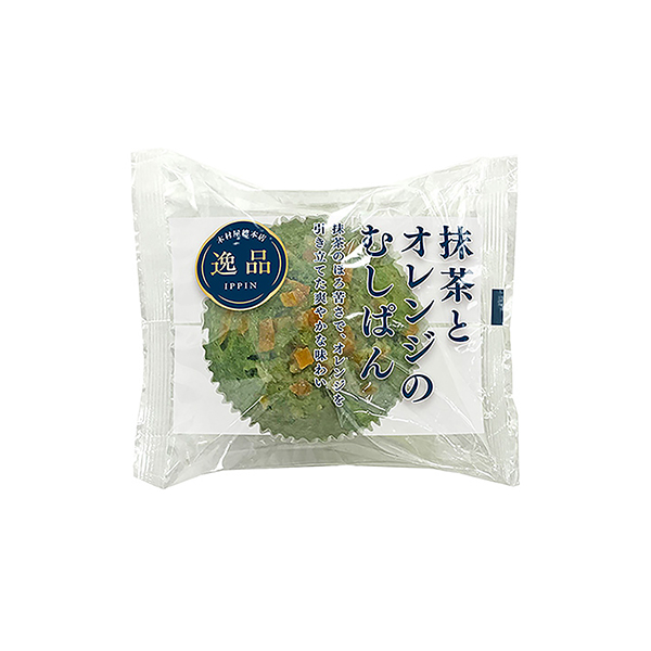 抹茶とオレンジのむしぱん（木村屋總本店）2025年7月1日発売