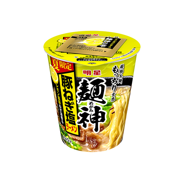 明星　麺神カップ　＜豚ねぎ塩ラーメン＞（明星食品）2025年7月14日発売