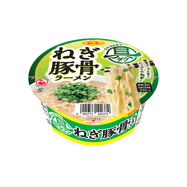 具ダク＜ねぎ豚骨ラーメン＞（サンポー食品）2025年7月7日発売