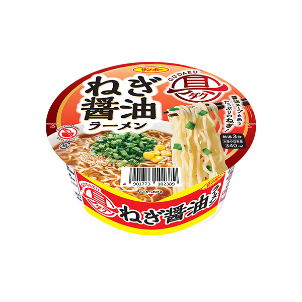 具ダク＜ねぎ醤油ラーメン＞（サンポー食品）2025年7月7日発売