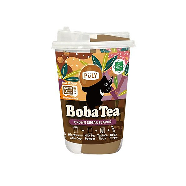 プーリータピオカドリンク(BobaTea)　＜黒糖＞（SUNNY PRESE…