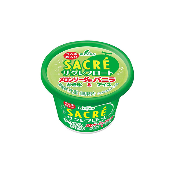 サクレフロート <メロンソーダ味&バニラ>(フタバ食品)2025年7月8日発…