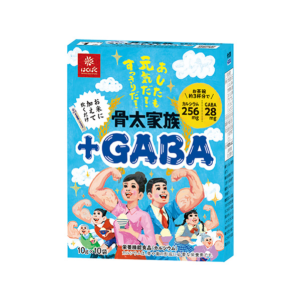 骨太家族　＜＋GABA＞（はくばく）2025年7月1日発売
