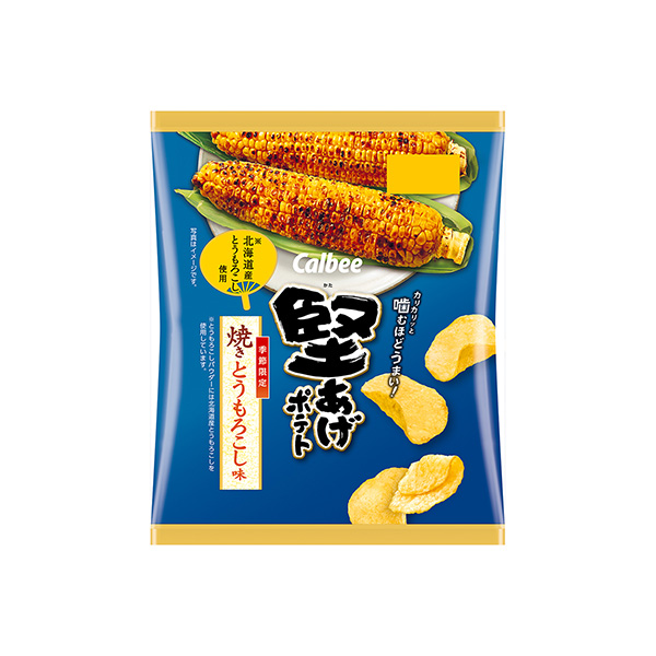 堅あげポテト　＜焼きとうもろこし味＞（カルビー）2025年7月7日発売