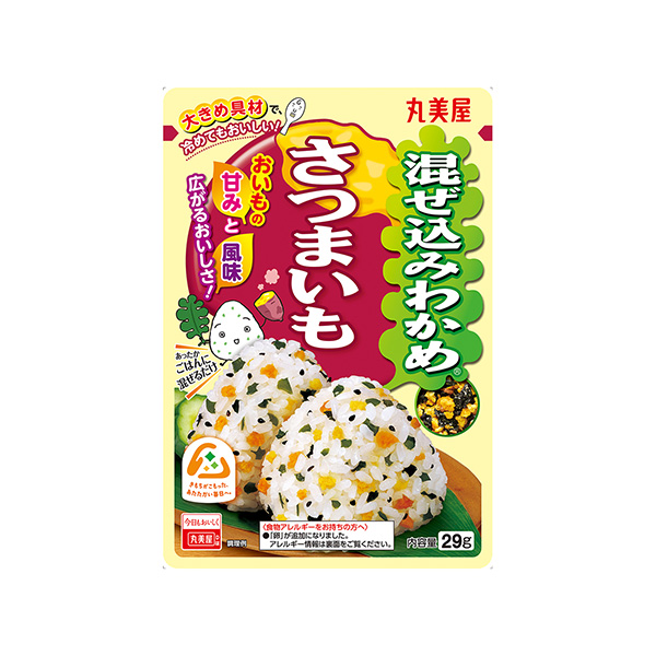 混ぜ込みわかめ　＜さつまいも＞（丸美屋食品工業）2025年8月7日発売