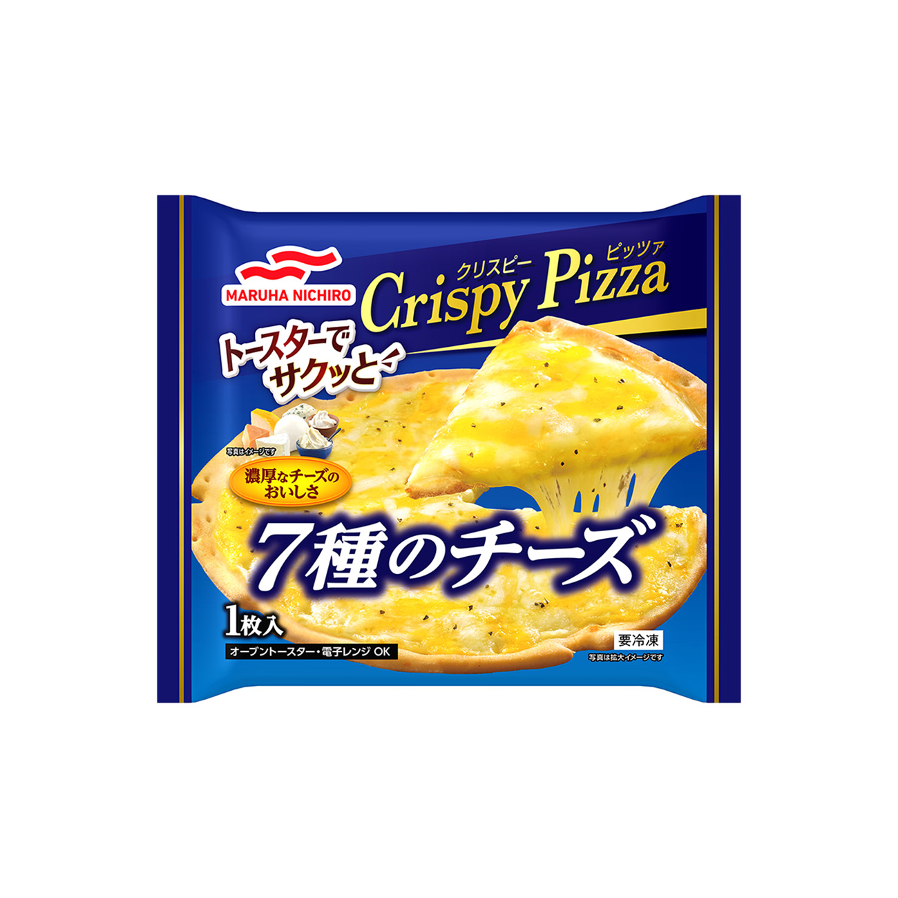 Crispy　Pizza　＜7種のチーズ＞（マルハニチロ）2025年9月1日…