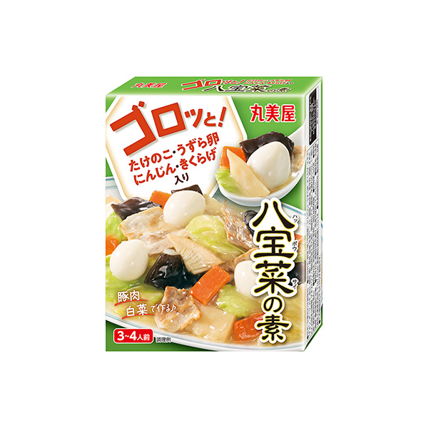 ゴロッと!　＜ 八宝菜の素＞（丸美屋食品工業）2025年8月21日発売
