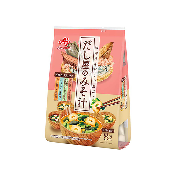 だし屋のみそ汁　＜4種のバラエティセット＞（味の素）2025年8月23日発売