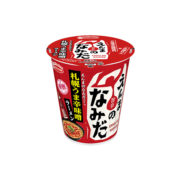 辛旅　＜えんまのなみだ入り　札幌うま辛味噌ラーメン＞（エースコック）2025…