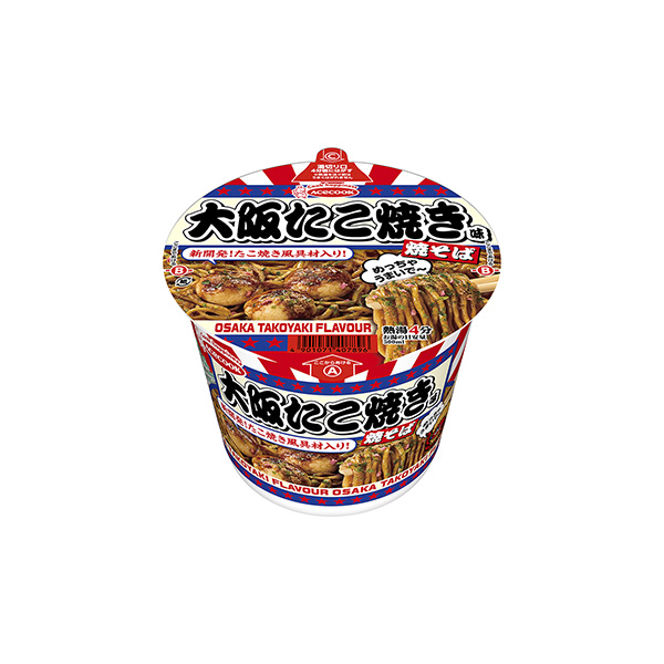 大阪たこ焼き味　焼そば（エースコック）2025年8月4日発売