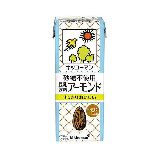 キッコーマン　砂糖不使用　豆乳飲料　＜アーモンド＞（キッコーマンソイフーズ）…
