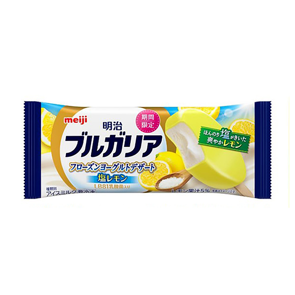 明治ブルガリア　フローズンヨーグルトデザート＜塩レモン＞（明治）2025年7…