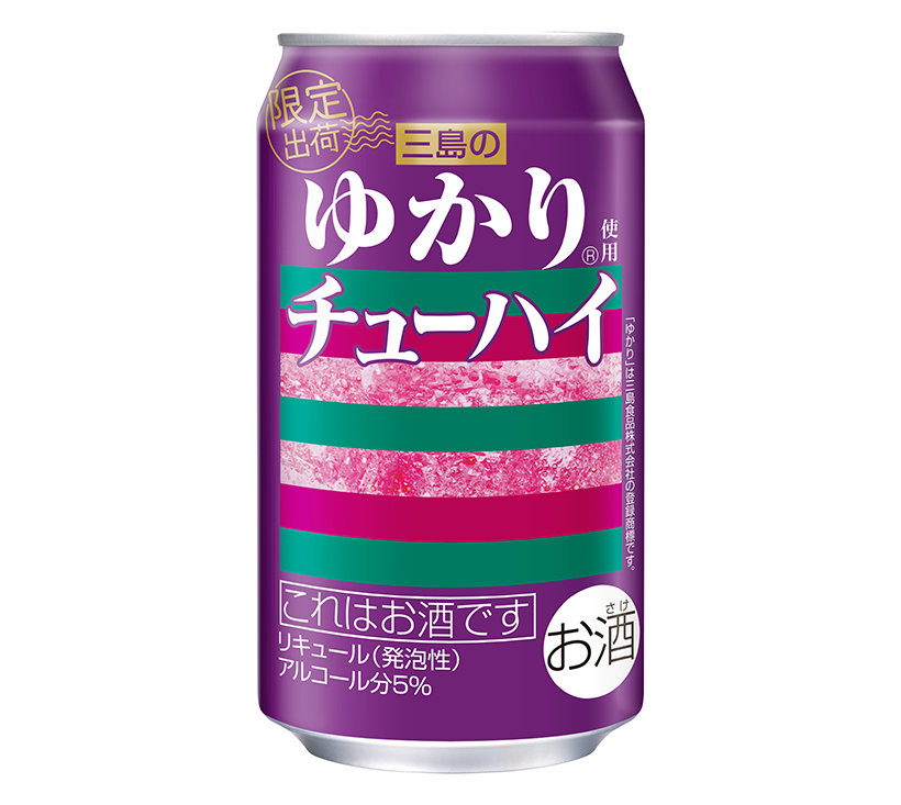 三井物産流通グループ、「三島のゆかり」をチューハイに