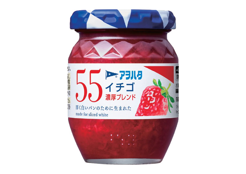 アヲハタ、秋冬限定のジャム「アヲハタ55 イチゴ 濃厚ブレンド」発売