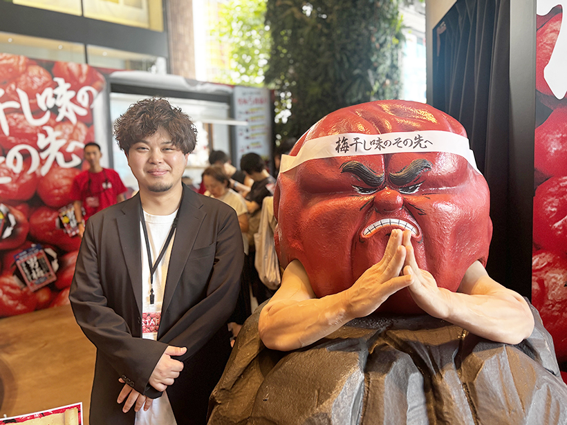 ノーベル製菓、「男梅」布教行脚へ　渋谷から全国7ヵ所