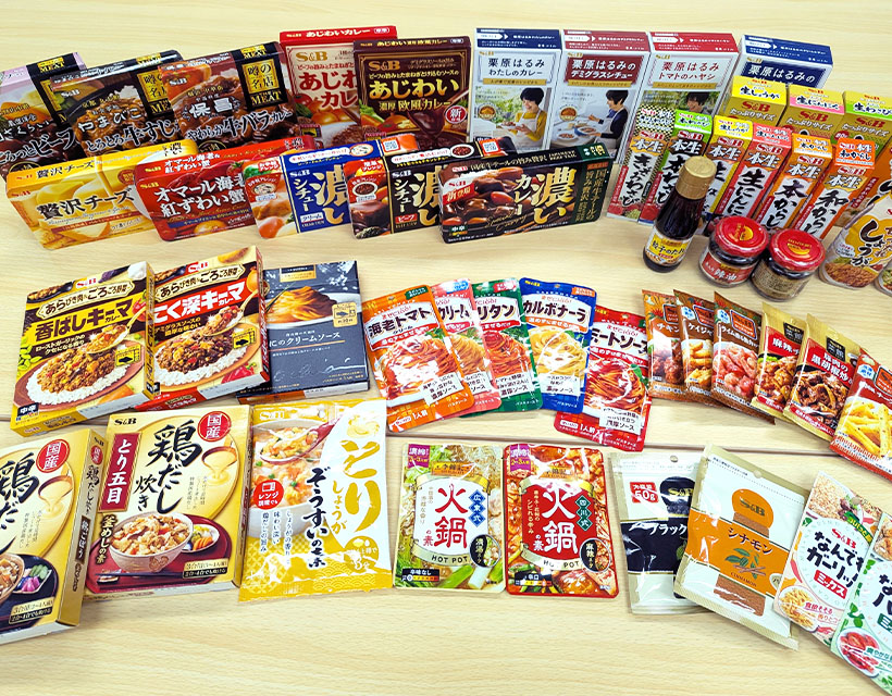 エスビー食品中部営業所、秋冬新商品で試食会　コメ高騰対応品など使用