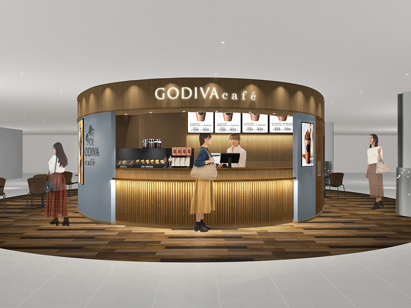 【速報】「ゴディバカフェ」初のスタンドタイプ店舗　成田空港に出店