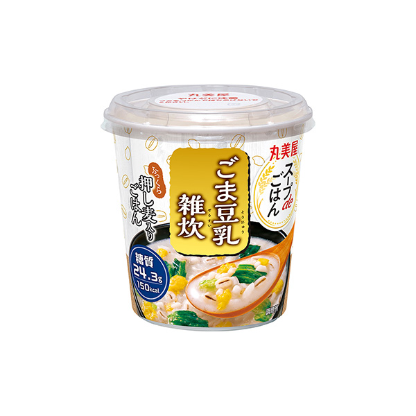 スープ　de　ごはん　＜ごま豆乳雑炊＞（丸美屋食品工業）2025年8月7日発…