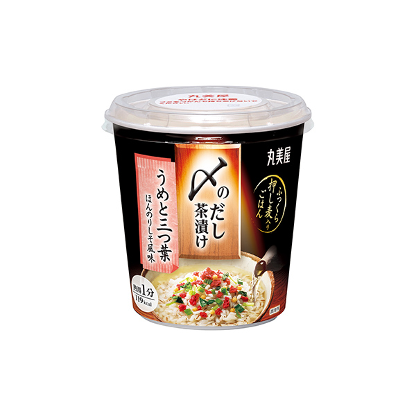 〆のだし茶漬け　＜うめと三つ葉＞（丸美屋食品工業）2025年8月7日発売