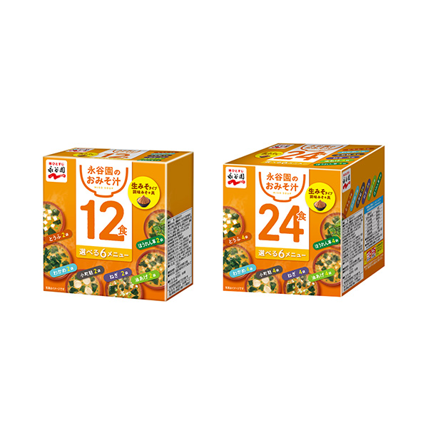 箱入り生みそタイプ 12食みそ汁（永谷園）2025年7月発売