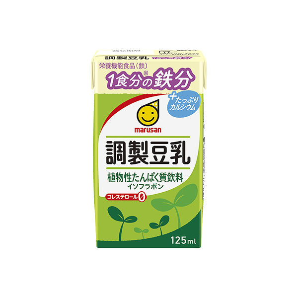 調製豆乳＜1食分の鉄分＞（マルサンアイ）2025年9月1日発売