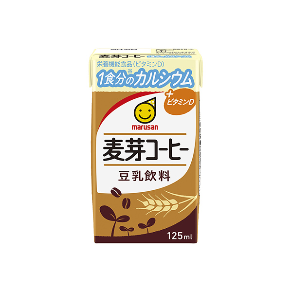 豆乳飲料＜麦芽コーヒー1食分のカルシウム＞（マルサンアイ）2025年9月1日…