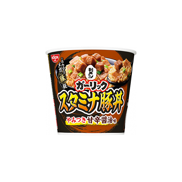 ガーリックスタミナ豚丼（日清食品）2025年8月4日発売