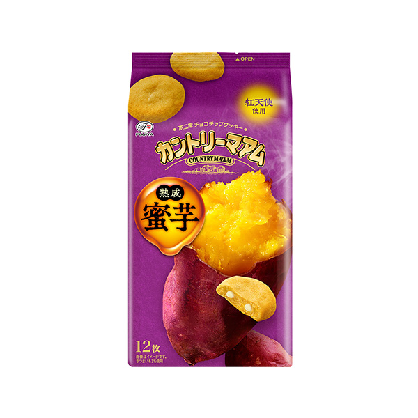 カントリーマアム＜熟成蜜芋＞（不二家）2025年8月5日発売