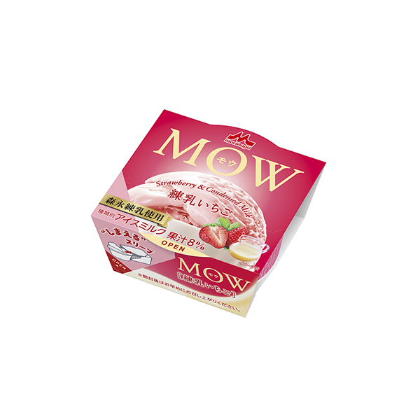 MOW　＜練乳いちご＞（森永乳業）2025年8月11日発売