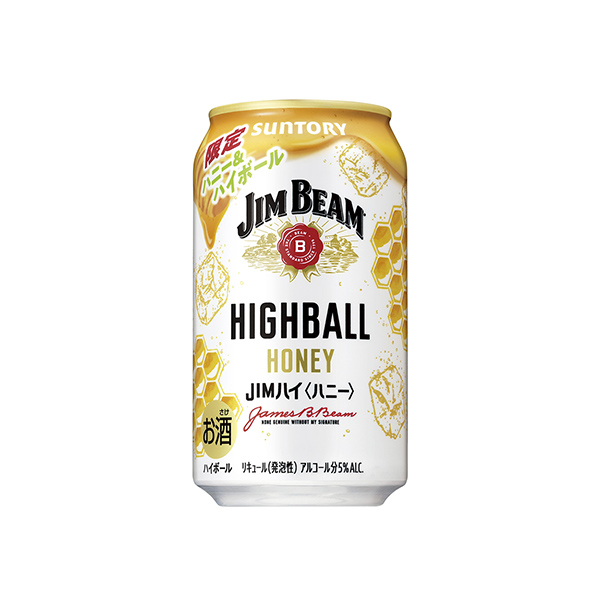 ジムビーム　ハイボール缶＜ハニーハイボール＞（サントリー）2025年9月24…