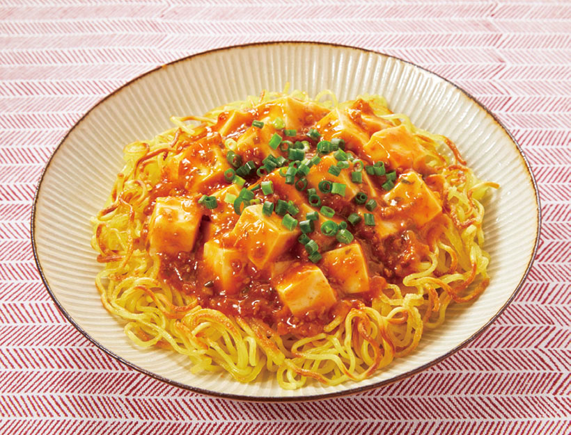 焼きそばやトマト入りアレンジも！　夏休みのランチは丸美屋「麻婆豆腐」にしよう