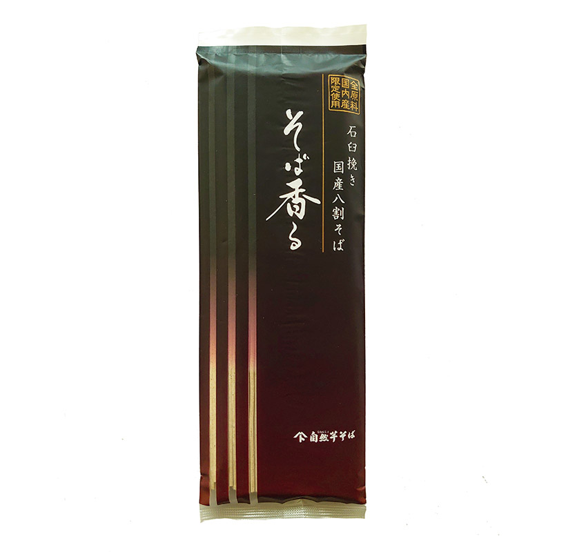 自然芋そば、「石臼挽き国産八割そば　そば香る」発売　へぎそば代替、国産原料使…