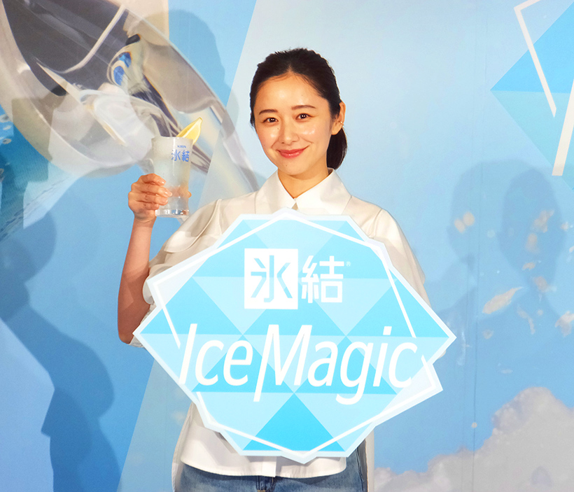 キリンビール、渋谷で「氷結」アイスマジック開催　酷暑の夏に対応