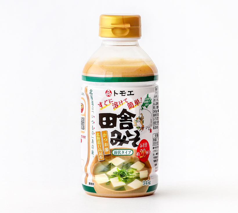 福山醸造、「トモエ田舎みそ液状タイプ」発売