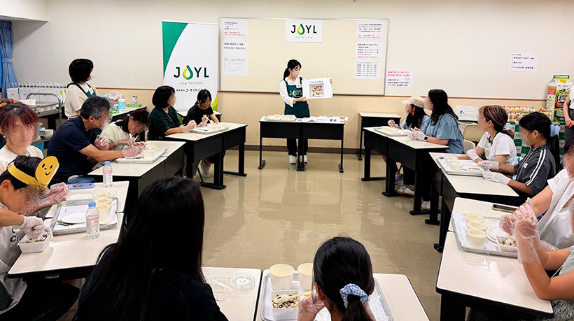 J-オイルミルズ、オイルおにぎり作り　「子ども和食セッション」出展