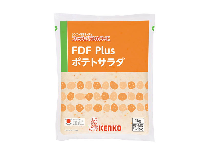 パウチ惣菜特集：ケンコーマヨネーズ　「FDF Plus」拡充