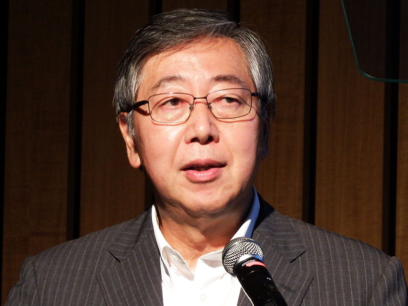 第三回日清製粉国際穀物科学シンポ：日清製粉・山田貴夫取締役社長