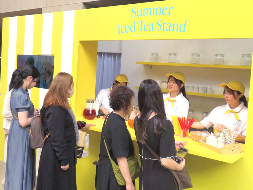 キリンビバレッジ、「午後の紅茶」体験イベント開催　夏用アレンジ無料提供