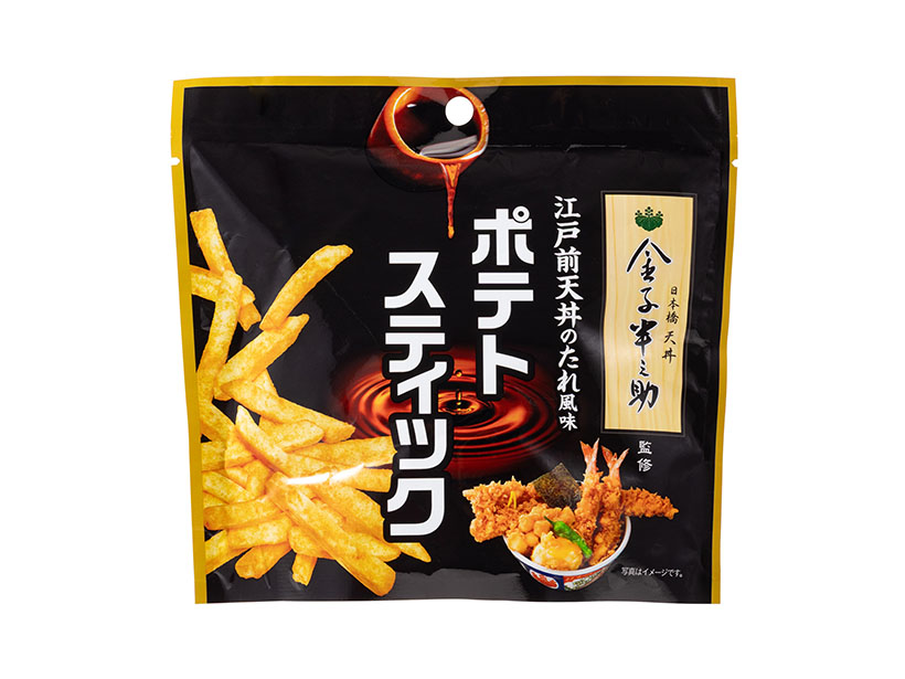 国分首都圏、江戸前天丼たれ風味「ポテトスティック」発売