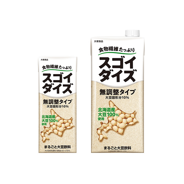 スゴイダイズ　無調整タイプ（大塚食品）2025年9月1日発売