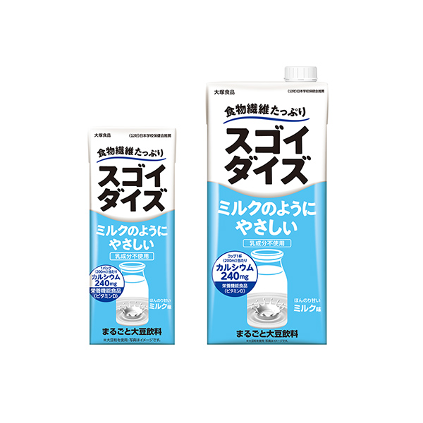 スゴイダイズ　ミルクのようにやさしい　ミルク味（大塚食品）2025年9月1日…