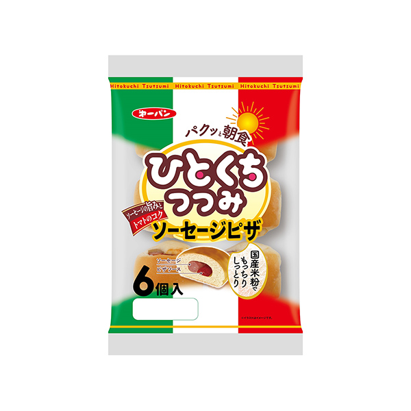 ひとくちつつみ　＜ソーセージピザ＞（第一屋製パン）2025年9月1日発売