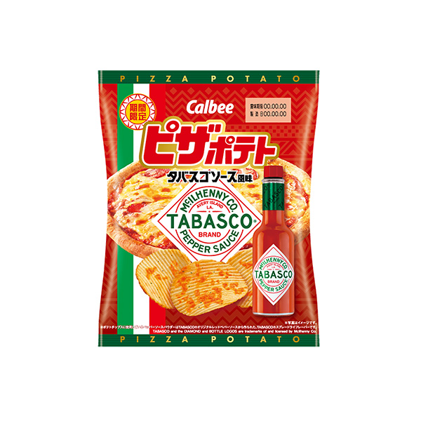 ピザポテト　＜タバスコソース風味＞（カルビー）2025年8月18日発売