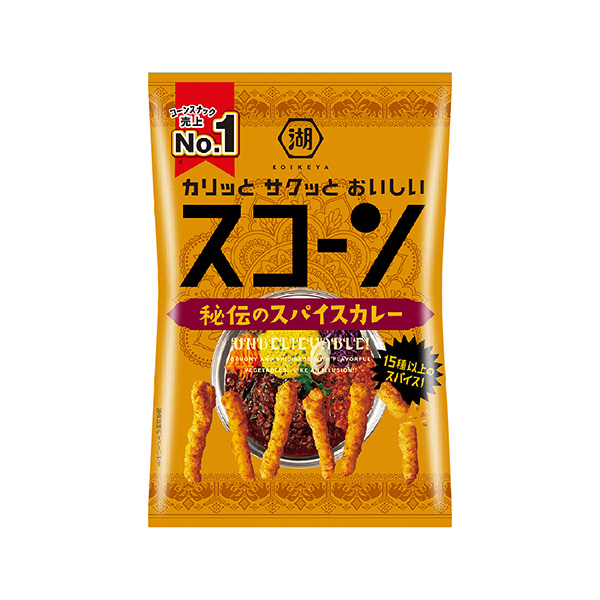 スコーン　＜秘伝のスパイスカレー＞（湖池屋）2025年8月11日発売
