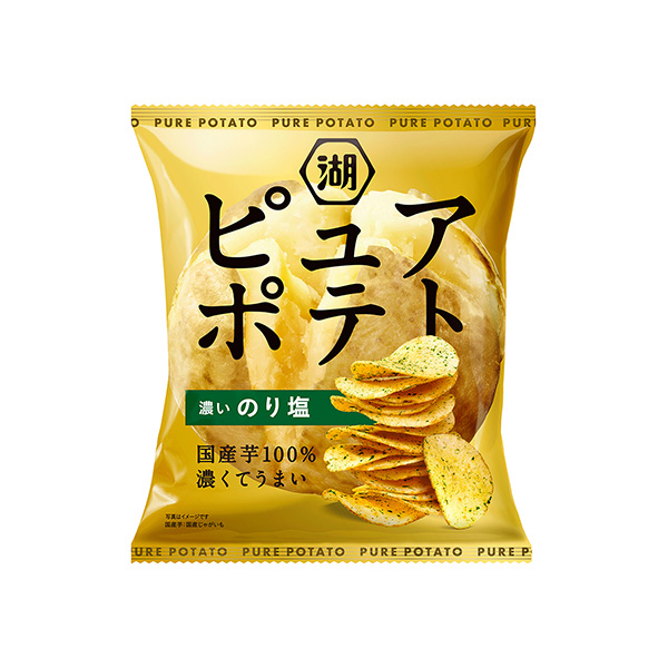 ピュアポテト　＜濃いのり塩＞（湖池屋）2025年8月18日発売