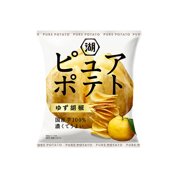 ピュアポテト　＜ゆず胡椒＞（湖池屋）2025年8月18日発売
