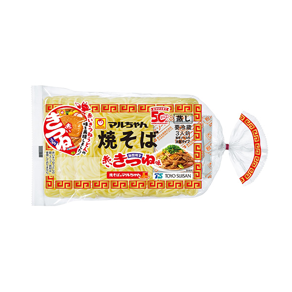マルちゃん焼そば＜期間限定　赤いきつね味＞（東洋水産）2025年9月1日発売